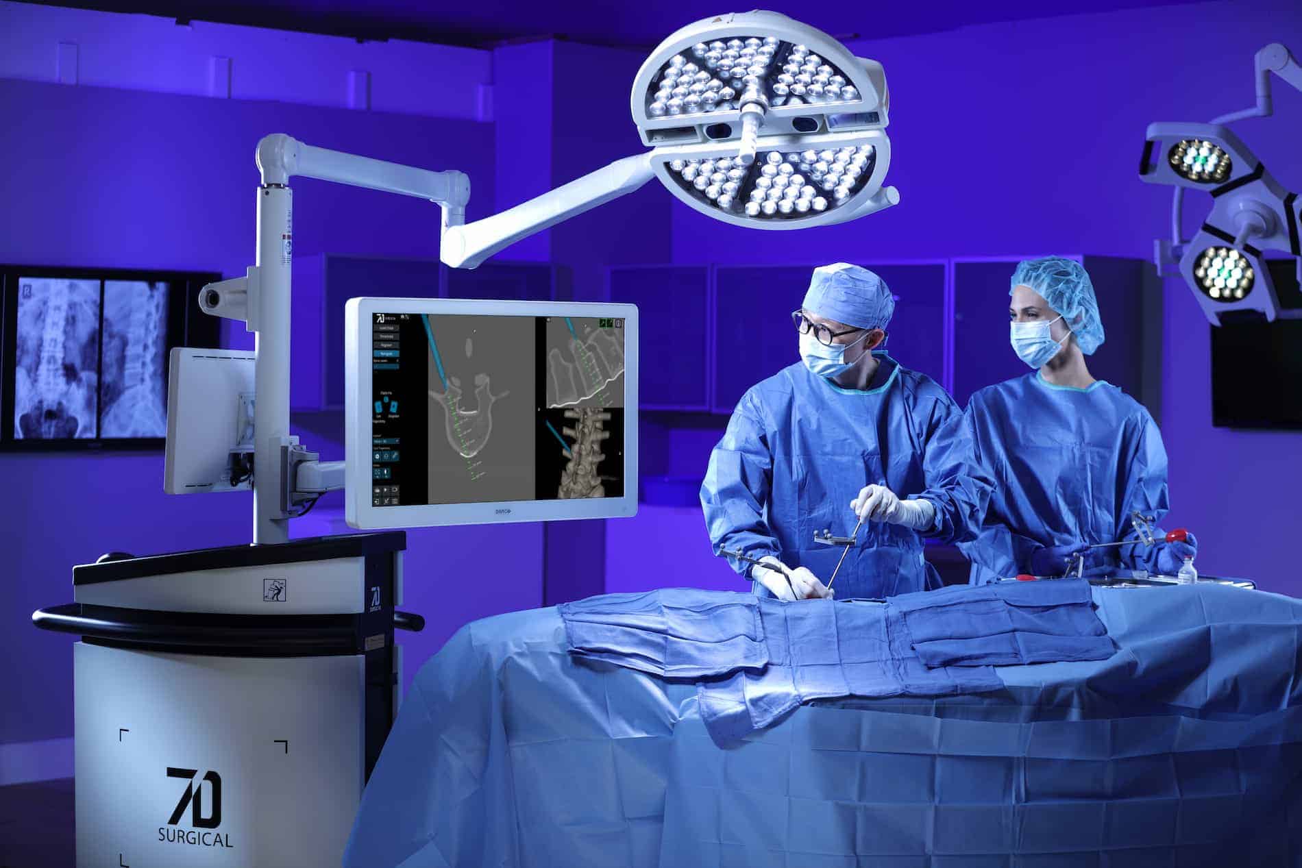 Surgeons Using 7D Surgical System for Rapid FLASH Registration